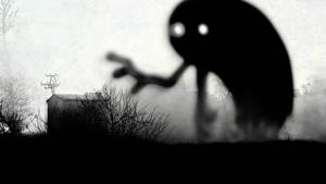 Feel The Spooky Atmosphere Emanating From This Image Wallpaper