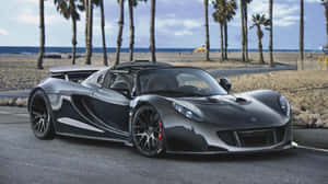 Feel The Thrill Of Driving A Fast Car Wallpaper