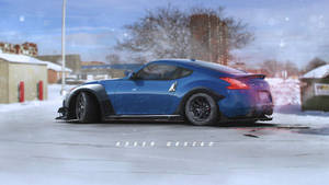 Feel The Thrill Of Driving The Nissan 370z Wallpaper