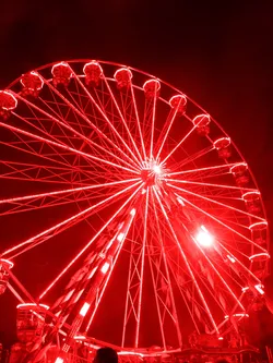 Feel The Vibrancy Of The Neon Red Aesthetic Wallpaper