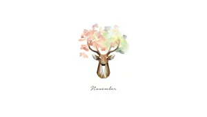 Feel The Warmth Of The Fall Season With This November Desktop Wallpaper Wallpaper