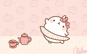 Feeling Secure With My Pusheen Pc Wallpaper