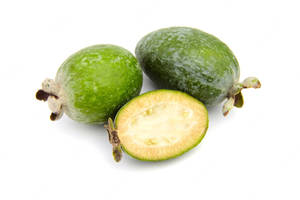 Feijoas In Three Pieces Wallpaper