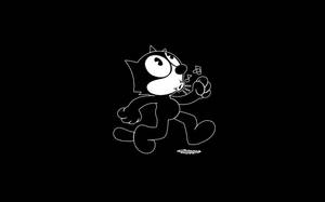 Felix The Cat Black Wallpaper