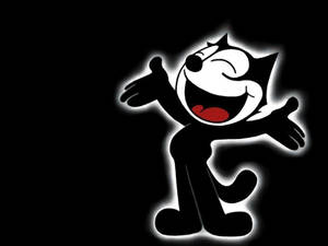 Felix The Cat Glowing Wallpaper