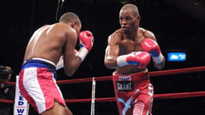 Felix Trinidad Above The Boxing Ring Wallpaper