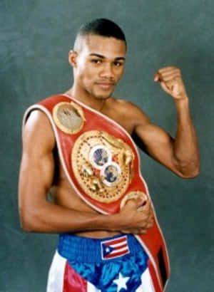 Felix Trinidad With A Belt Wallpaper