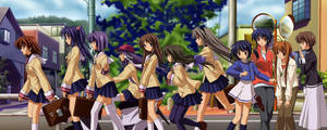 Female Ecchi School Girls Wallpaper