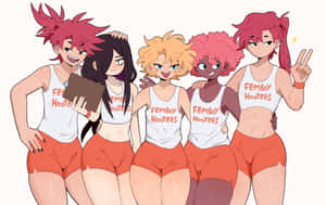 Femboy Hooters Song Yung Waifu Wallpaper