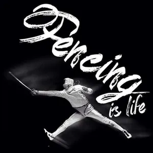 Fencing Is Life Wallpaper
