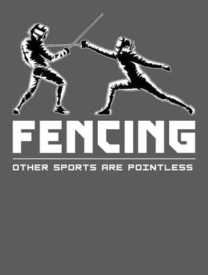 Fencing Sports Quote Wallpaper