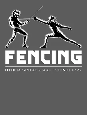 Fencing Sports Quote Wallpaper