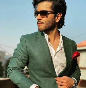 Feroz Khan Green Suit Wallpaper