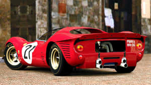 Ferrari 330 Fitted With Ducktail Spoiler Wallpaper