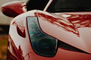 Ferrari And Shadows Wallpaper