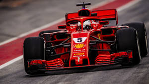Ferrari F1 2018 Racing Wallpaper