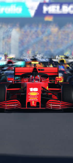 Ferrari F1 Team On The Paddock Wallpaper