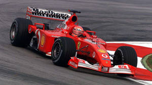 Ferrari F2002 Of Michael Schumacher Wallpaper