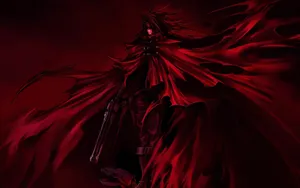 Ff7 Vincent Valentine Stylized Wallpaper
