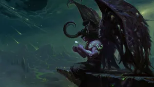 Fictional Illidan Stormrage Wow 4k Wallpaper