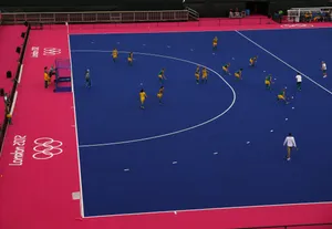 Field Hockey Riverbank Arena Wallpaper