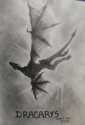 Fierce Dragon Unleashing Hellfire Wallpaper