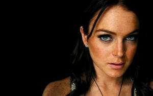 Fierce Lindsay Lohan Wallpaper