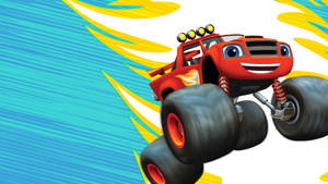 Fiery Blaze And The Monster Machines Wallpaper