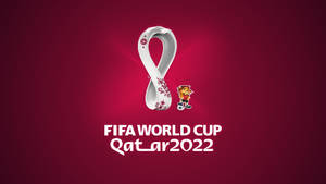 Fifa World Cup 2022 With Mascot Goleo Wallpaper