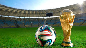 Fifa World Cup And Soccer Ball Wallpaper