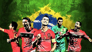 Fifa World Cup Best Soccer Players Wallpaper
