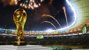 Fifa World Cup In Large Arena Wallpaper