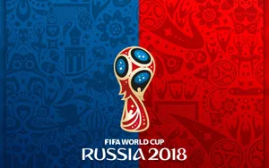 Fifa World Cup Red And Blue Wallpaper