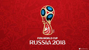 Fifa World Cup With Decorative Background Wallpaper