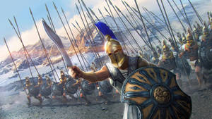 Fight Your Way To Victory In Rome Total War Wallpaper