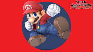 Fighting Mario In Smash Ultimate Wallpaper