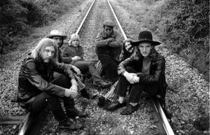 Filmore West 71 By Allman Brothers Band Wallpaper