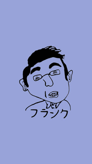 Filthy Frank Face Drawing Wallpaper