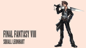 Final Fantasy 8 Squall Art Wallpaper