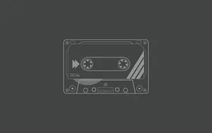 Find Tranquility In The Minimalistic Gray Wallpaper