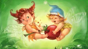 Find Your Inner Sense Of Creativity With This Awesomely Cute Wallpaper Wallpaper