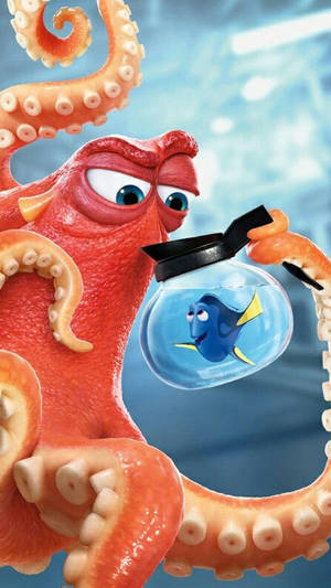 Finding Nemo Dory In Coffee Pot Wallpaper