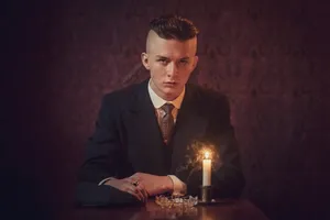 Finn Shelby Peaky Blinders 8k Wallpaper