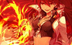 Fire Anime Zela Wallpaper