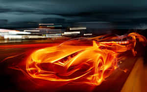 Fire Cars Race To Put Out A Growing Inferno Wallpaper