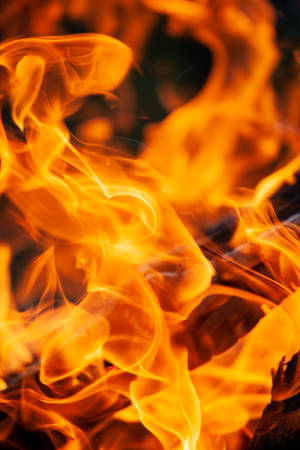 Fire Close-up Photography Wallpaper