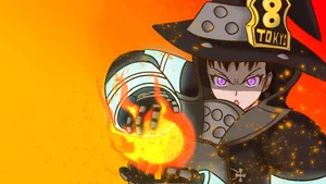 Fire Force Maki Oze Wallpaper