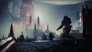 Fire Your Fate In The Futuristic World Of Destiny 2. Wallpaper