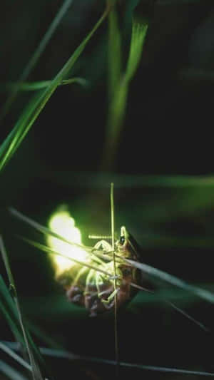 Firefly Illuminating Night Grass.jpg Wallpaper