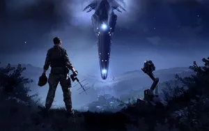 First Contact Arma 3 Video Game Wallpaper
